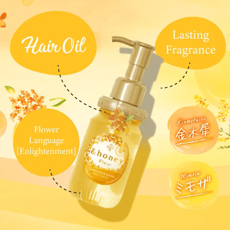 Honey Fleur Hair & Skin Oil Set | مجموعة هوني فلور للعناية بالشعر والبشرة ✨💛