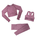 Conjunto Feminino Fitness Yoga - 3 peÃ§as